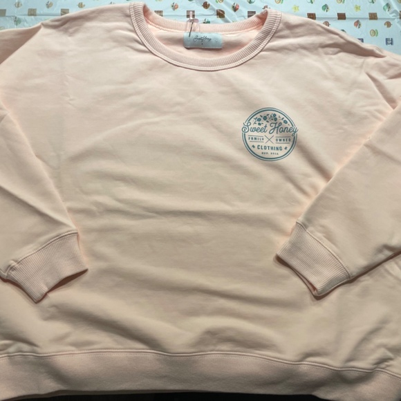 Sweet Honey Women’s Small Crew neck sweatshirt - Picture 2 of 2